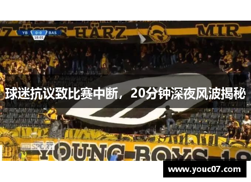 球迷抗议致比赛中断，20分钟深夜风波揭秘